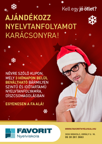 nyelviskola miskolc szórólap